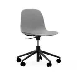 Krzesło Biurowe Form Szare Czarna Podstawa Normann Copenhagen
