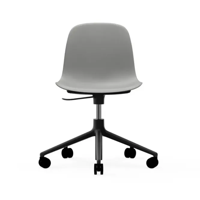 Krzesło Biurowe Form Szare Czarna Podstawa Normann Copenhagen