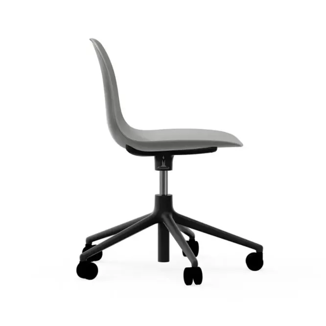 Krzesło Biurowe Form Szare Czarna Podstawa Normann Copenhagen