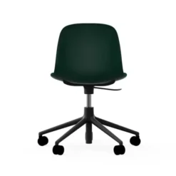 Krzesło Biurowe Form Zielone Czarna Podstawa Normann Copenhagen