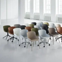 Krzesło Biurowe Hyg Black Alu Czarne Normann Copenhagen