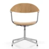 Krzesło Biurowe Mynt Plywood - Aluminiowe Vitra