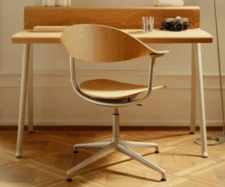 Krzesło Biurowe Mynt Plywood - Zielone Vitra