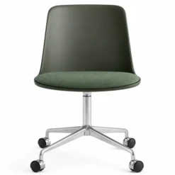 Krzesło Biurowe Rely Hw22 Bronze Green - Canvas 0926 Andtradition