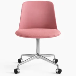 Krzesło Biurowe Rely Hw22 Soft Pink - Vidar 0622 Andtradition