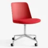 Krzesło Biurowe Rely Hw22 Vermillion Red - Hallingdal 680 Andtradition