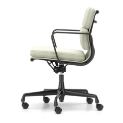 Krzesło Biurowe Soft Pad Ea 217 Tkanina Track Soft Mint - Podstawa Czarna Vitra