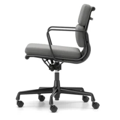 Krzesło Biurowe Soft Pad Ea 217 Tkanina Track Grey - Podstawa Czarna Vitra