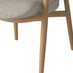 Krzesło Bowie Nantes Dark Beige - Dąb Olejowany Bolia