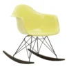 Krzesło Bujane Eames Rar Żółte - Grafitowa Podstawa Vitra
