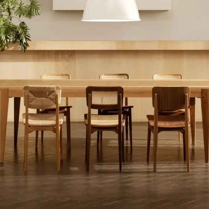 Krzesło C-Chair French Cane Gubi