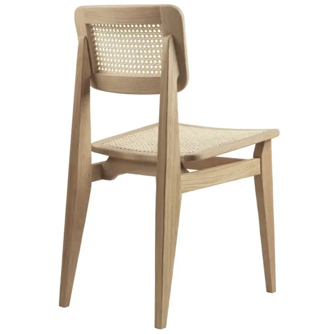 Krzesło C-Chair French Cane Gubi