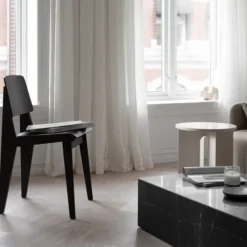 Krzesło Chaise Tout Bois Ciemny Dąb Vitra