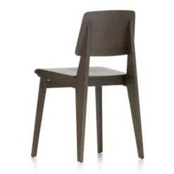 Krzesło Chaise Tout Bois Ciemny Dąb Vitra