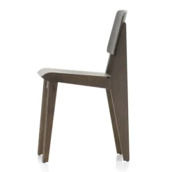 Krzesło Chaise Tout Bois Ciemny Dąb Vitra