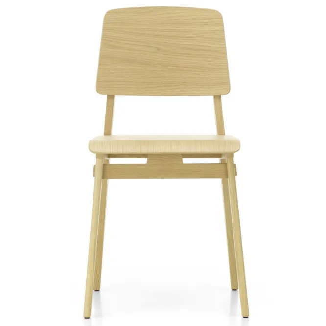 Krzesło Chaise Tout Bois Naturalny Dąb Vitra