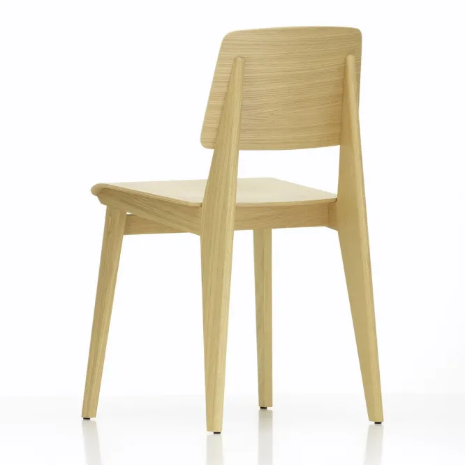 Krzesło Chaise Tout Bois Naturalny Dąb Vitra