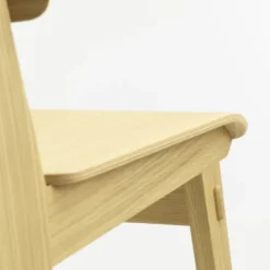 Krzesło Chaise Tout Bois Naturalny Dąb Vitra