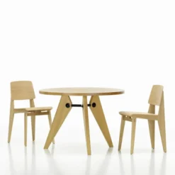 Krzesło Chaise Tout Bois Naturalny Dąb Vitra