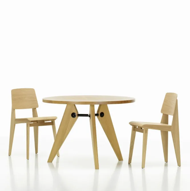 Krzesło Chaise Tout Bois Naturalny Dąb Vitra