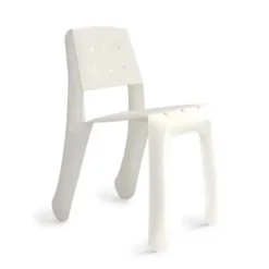 Krzesło Chippensteel 0.5 Alu Białe Zieta