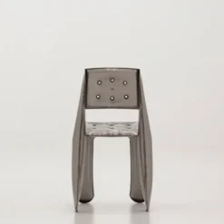 Krzesło Chippensteel 0.5 Stal Węglowa Beżowo Szare Zieta