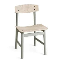Krzesło Conscious Wood Waste Grey Mater