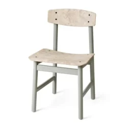 Krzesło Conscious Wood Waste Grey Mater