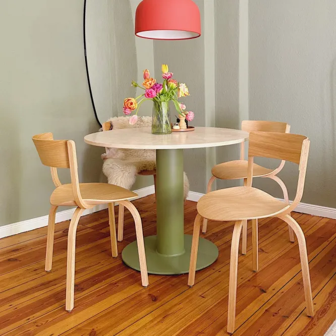 Krzesło 404 Dębowe Gładkie Thonet