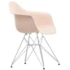 Krzesło Eames Plastic Chairs Re Dar Różowe - Chromowana Podstawa Vitra