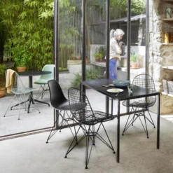 Krzesło Eames Plastic Side Chair Re Dsr Ciemnoszare Vitra