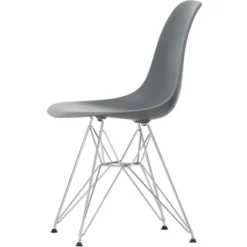Krzesło Eames Plastic Side Chair Re Dsr Ciemnoszare Vitra