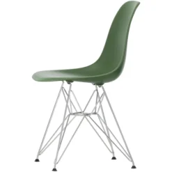 Krzesło Eames Plastic Side Chair Re Dsr Leśna Zieleń Vitra