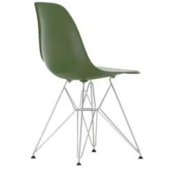 Krzesło Eames Plastic Side Chair Re Dsr Leśna Zieleń Vitra