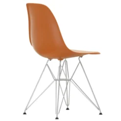 Krzesło Eames Plastic Side Chair Re Dsr Pomarańczowe Vitra