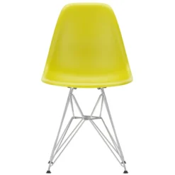 Krzesło Eames Plastic Side Chair Re Dsr Musztardowe Vitra