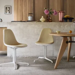 Krzesło Eames Plastic Side Chair Re Dsl Ciemnoszare Vitra