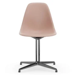 Krzesło Eames Plastic Side Chair Re Dsl Różowe Vitra