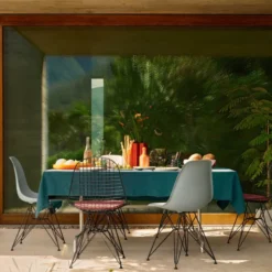 Krzesło Eames Plastic Side Chair Re Dsl Jasnoszare Vitra
