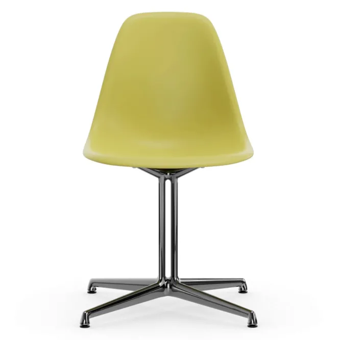 Krzesło Eames Plastic Side Chair Re Dsl Żółte Vitra