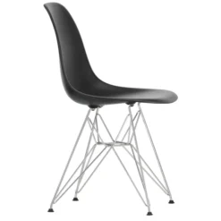 Krzesło Eames Plastic Side Chair Re Dsr Czarne Vitra