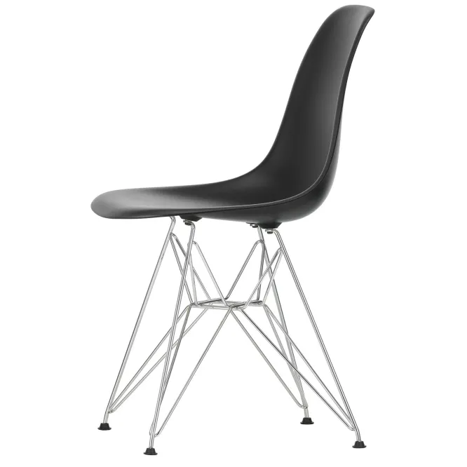 Krzesło Eames Plastic Side Chair Re Dsr Czarne Vitra