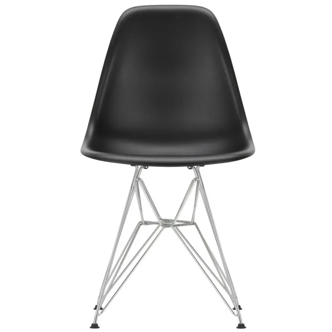 Krzesło Eames Plastic Side Chair Re Dsr Czarne Vitra