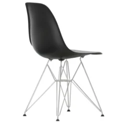 Krzesło Eames Plastic Side Chair Re Dsr Czarne Vitra