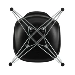 Krzesło Eames Plastic Side Chair Re Dsr Czarne Vitra