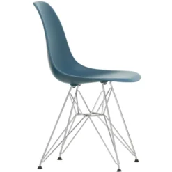 Krzesło Eames Plastic Side Chair Re Dsr Morski Niebieski Vitra