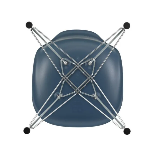 Krzesło Eames Plastic Side Chair Re Dsr Morski Niebieski Vitra