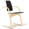 Krzesło Ergonomiczne Actulum Czarne, Naturalne Drewno Varier