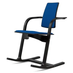Krzesło Ergonomiczne Actulum Niebieskie, Czarne Drewno Varier