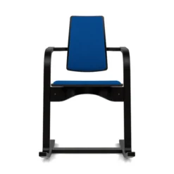 Krzesło Ergonomiczne Actulum Niebieskie, Czarne Drewno Varier